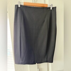 Elegant Black Pencil Skirt